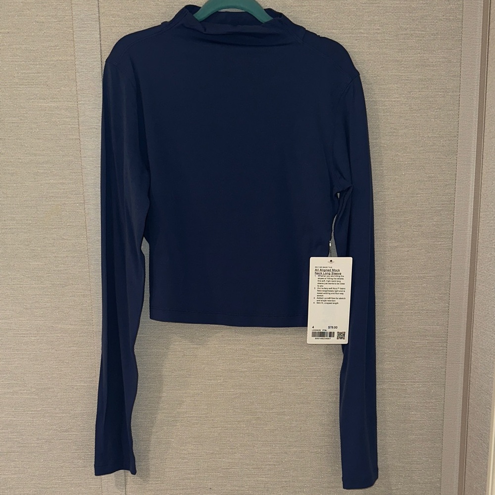 lululemon All Aligned Mock Neck Long Sleeve